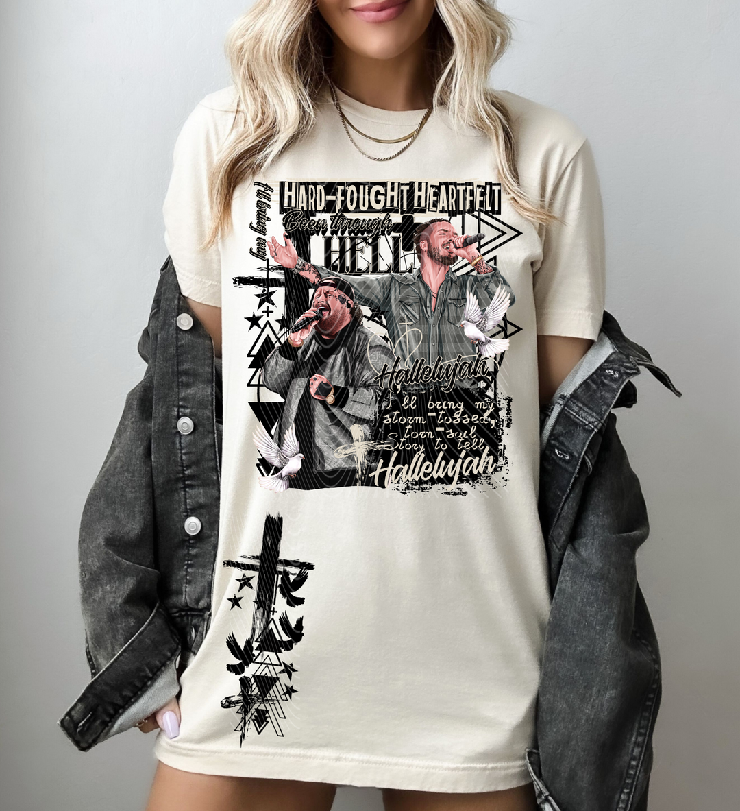 Been Through Hell Hallelujah Tee - Awe Sweet Tees