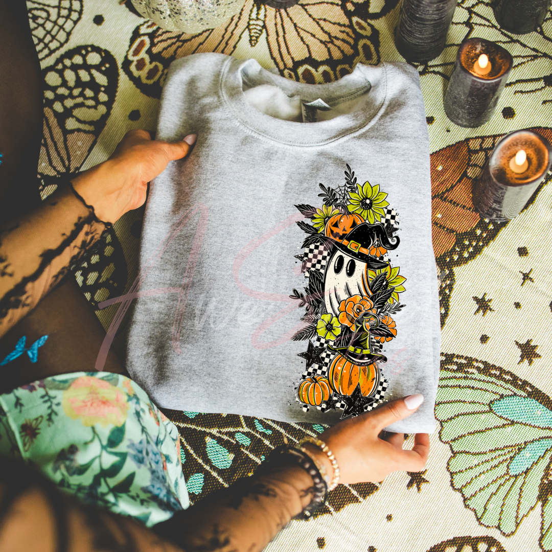 Ghost Garden Graphic Sweatshirt