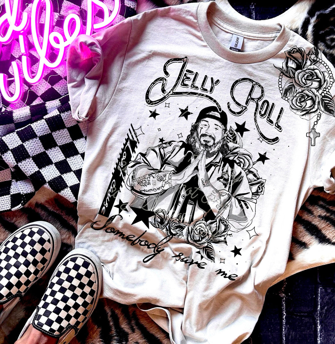 Somebody Save Me JR Concert Tee - Awe Sweet Tees