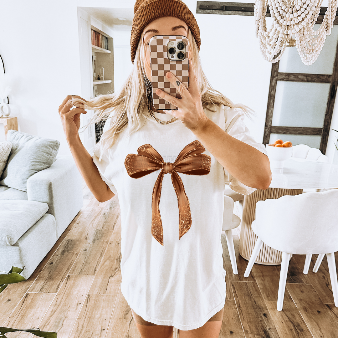Coquette Western Bow Tee - Awe Sweet Tees